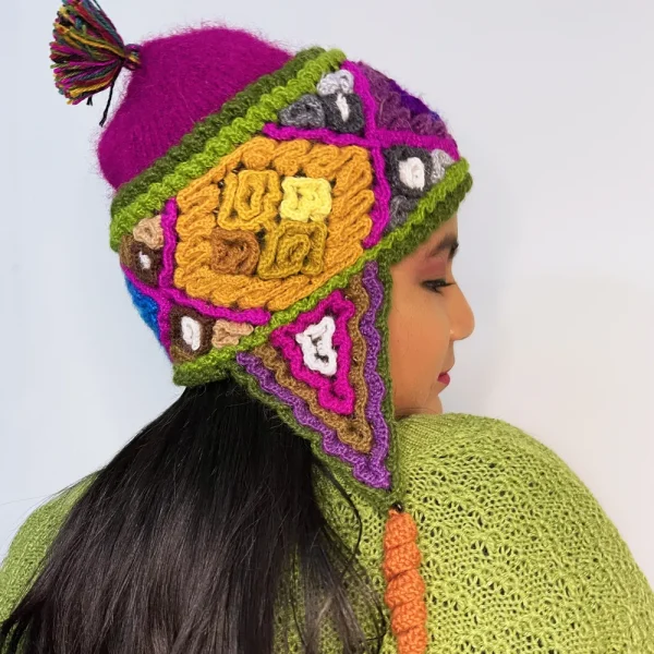 Andean Iconography Chullo No. 03