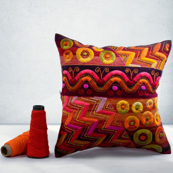 Andean Geometry Pillow No. 04