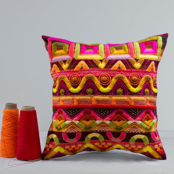 Andean Geometry Pillow No. 05