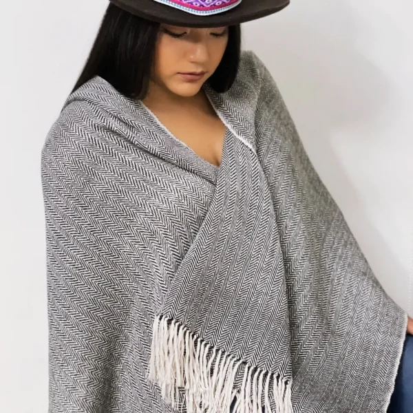 Pachacamac V Handwoven Shawl