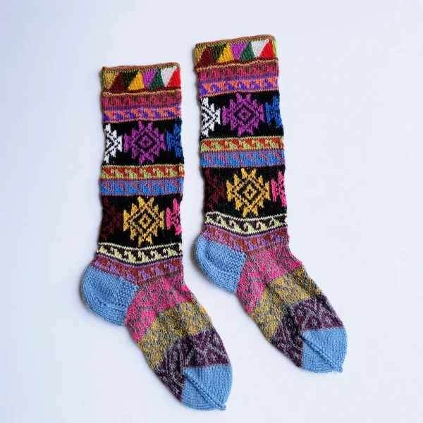 Andean Iconography Socks No. 03